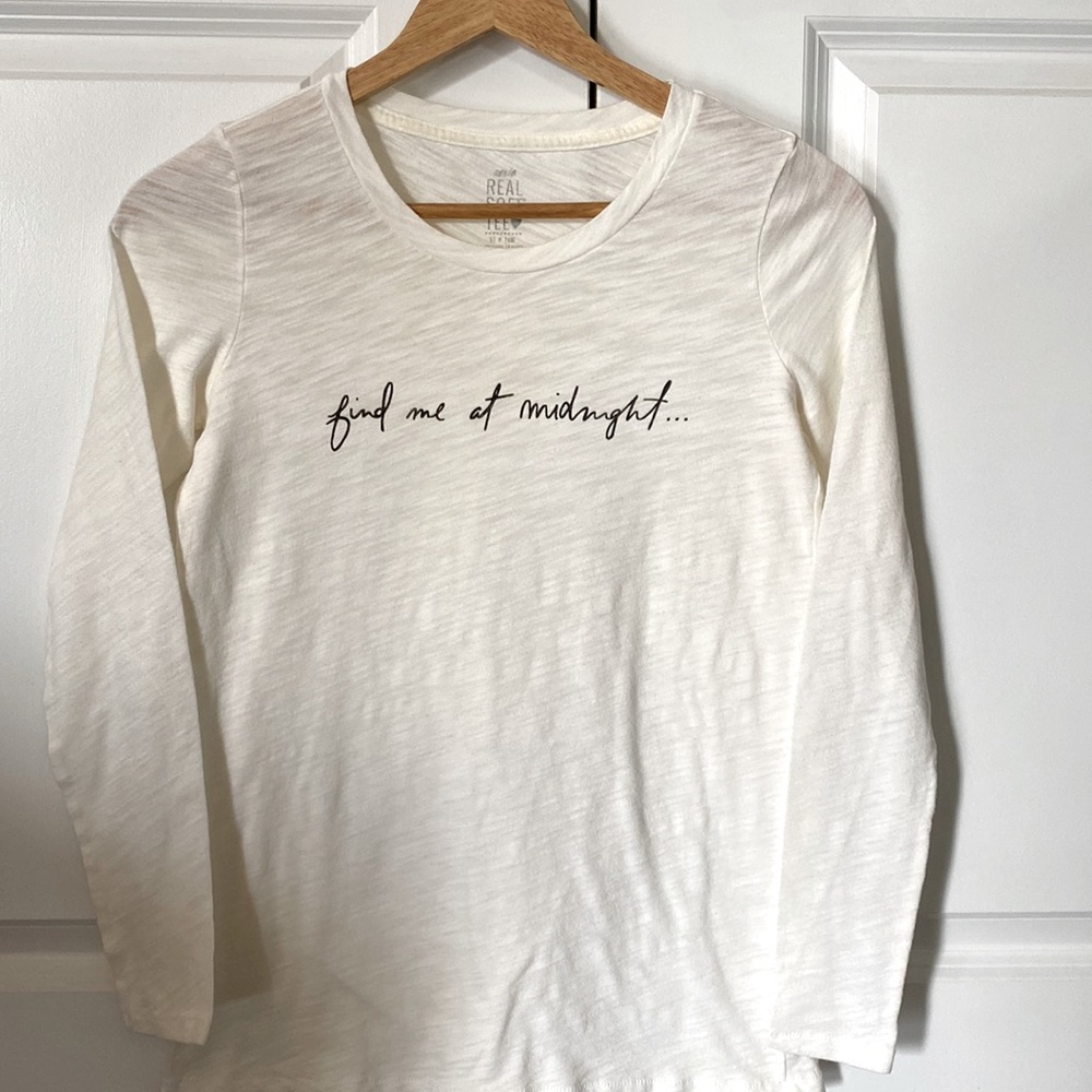 aerie Real Soft T-Shirt Sz S Long Sleeve